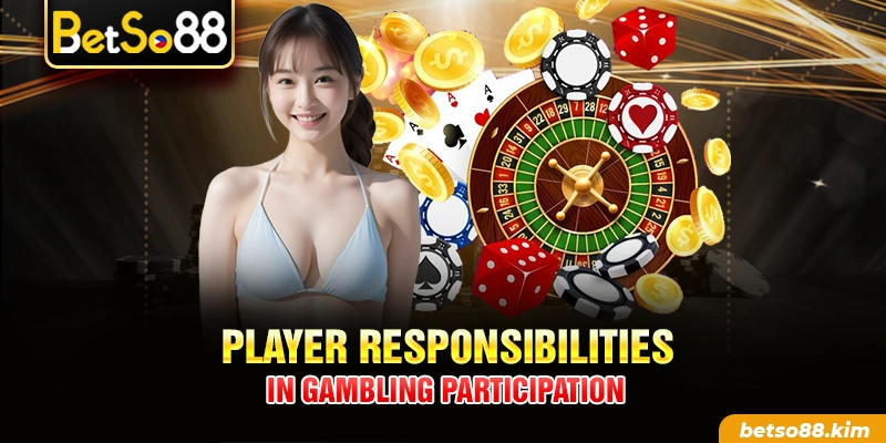 Player responsibilities in gambling participation