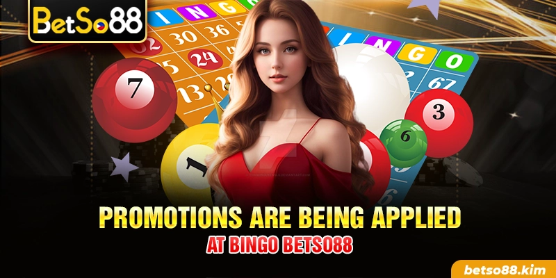 Promotions are being applied at Bingo BetSo88