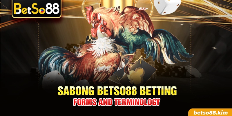 Sabong BetSo88 betting forms and terminology