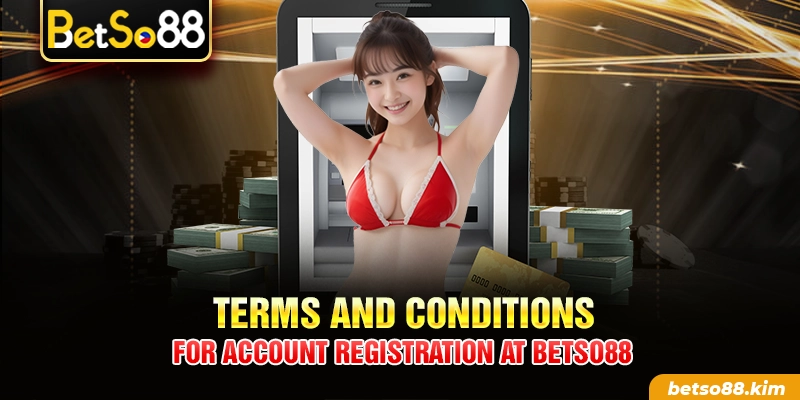 Terms and conditions for account registration at BetSo88
