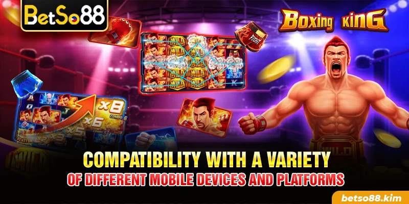Compatibility with a variety of different mobile devices and platforms