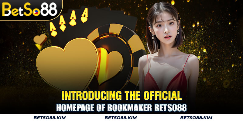 Introducing the official homepage of bookmaker Betso88